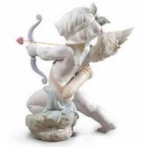 Straight to The Heart Cupid Angel Figurine