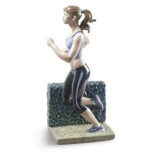 Running Woman Figurine