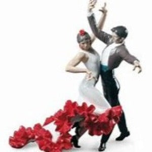 Flamenco dancers Couple Figurine