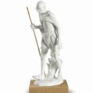 Mahatma Gandhi Figurine. White