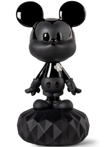 Mickey Total Black Sculpture