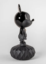 Load image into Gallery viewer, Mickey Total Black Sculpture
