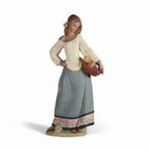 Seasonal Gifts Woman Figurine