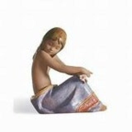 Island Beauty Girl Figurine