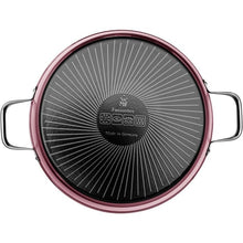 Load image into Gallery viewer, Fusiontec Aromatic Rose Quartz Round Roaster with Lid 28 Cm
