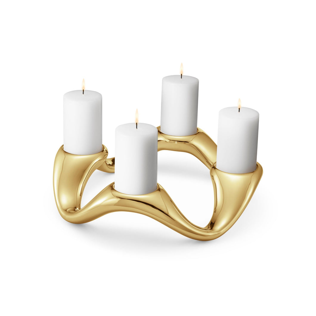 Cobra Round candleholder