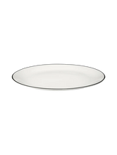 Load image into Gallery viewer, A Table Ligne Noire Dessert Plate 21 CM
