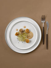 Load image into Gallery viewer, Oco Ligne Noire Dessert Plate ∅ 21 CM
