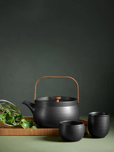 Load image into Gallery viewer, Japandi Teabowl Black 0.2 L
