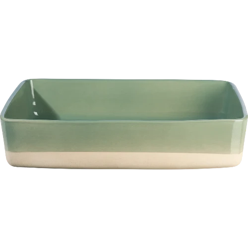 Grande Baking Dish Rectangular Sage Green 36x26 CM