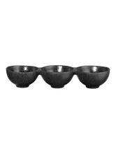 Load image into Gallery viewer, Grande 3 section bowl 8.5 x 26 CM - Black
