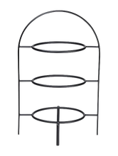 Load image into Gallery viewer, A Table Ligne Noire Etagere Three-Tiered, Black coated ∅ 21 CM
