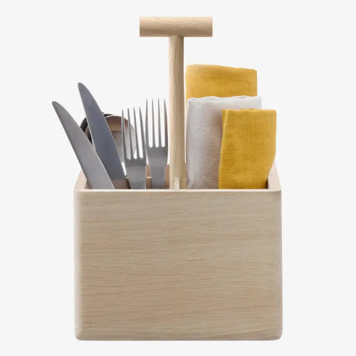 Dine Oak Cutlery Holder